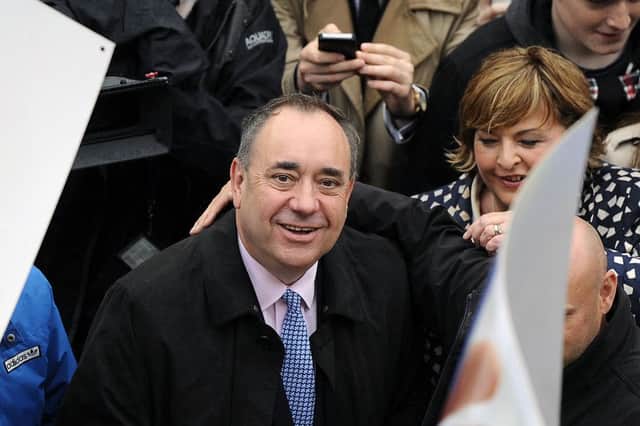 Salmond's lifelong dream fell just short. Picture: Michael Gillen