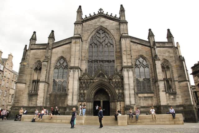 The service will be held at St Giles Cathedral in Edinburgh. Picture: Scott Louden