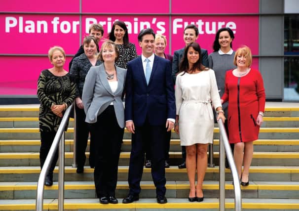 Ed Miliband arrives at the Labour conference. Picture: Getty Images