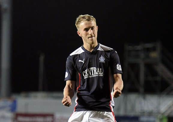Craig Sibbald opened the scoring. Picture: Michael Gillen