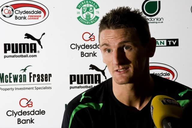 The Raith midfielder scored against his former club. Picture: Ian Georgeson