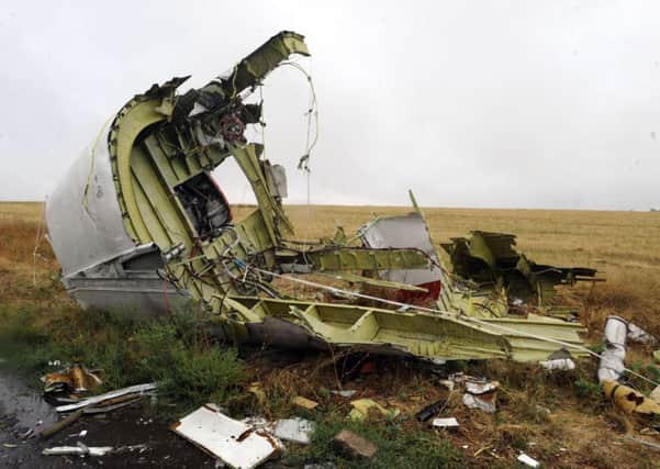 Malaysia Airlines Flight MH17 was shot down over Ukraine earlier this year. Picture: Getty