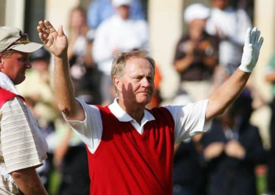 Jack Nicklaus: Designed course. Picture: Reuters