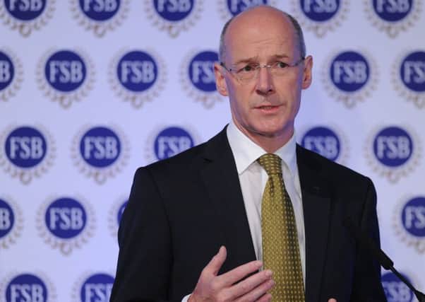 John Swinney moved to calm fears that the SNP might seek alternative ways of declaring independence. Picture: Neil Hanna