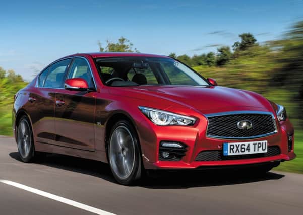 The Q50 is at the forefront of Infiniti's push into the UK market