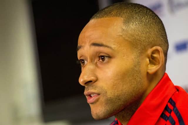 Ikechi Anya has said he will 'never grow tired' of watching his goal against Germany. Picture: SNS