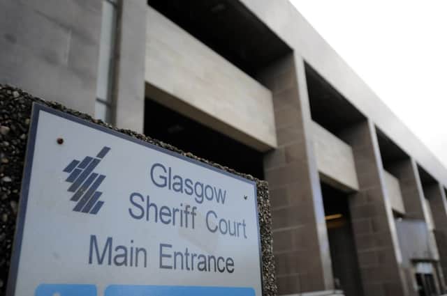 The sentence was handed down at Glasgow Sheriff Court. Picture: John Devlin