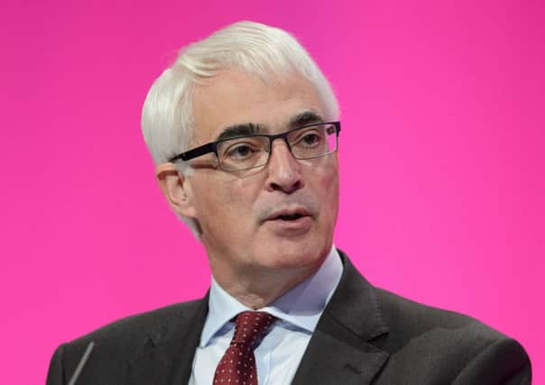 Alistair Darling hit out at Alex Salmond, accusing him of failing to accept the outcome of the referendum. Picture: Getty