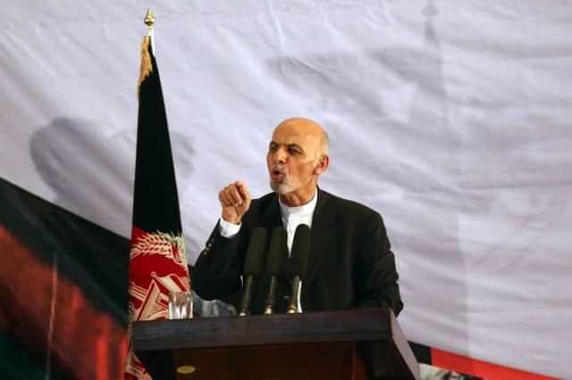 Ashraf Ghani Ahmadzai: signed powersharing deal with rival. Picture: AP