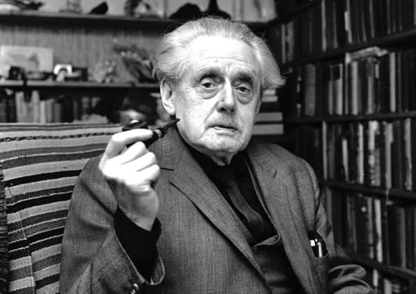 Scottish poet, writer and political activist Hugh MacDiarmid in 1972. Picture: Hamish Campbell