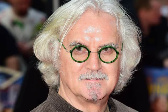Billy Connolly attending the premiere of his new film What We Did On Our Holiday in London. Picture: PA