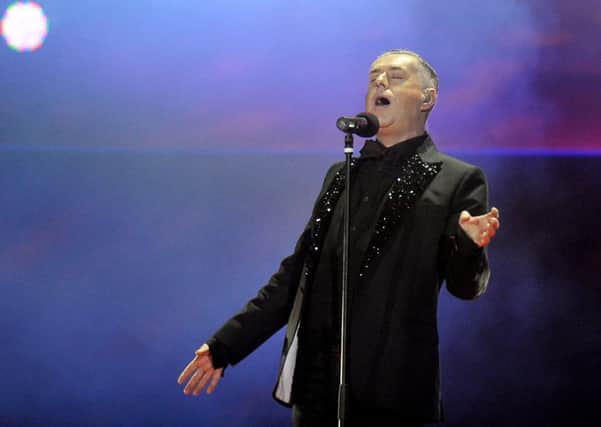 US singer Holly Johnson performs. Picture: Getty