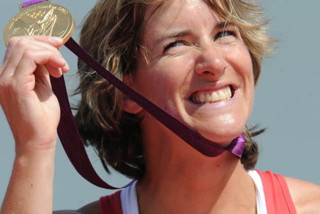 Katherine Grainger has resumed training two years after winning gold at London 2012. Picture: Ian Rutherford