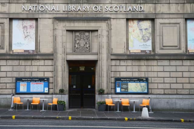 The National Library of Scotland, George IV Bridge, Edinburgh. 
Picture: Neil Hanna