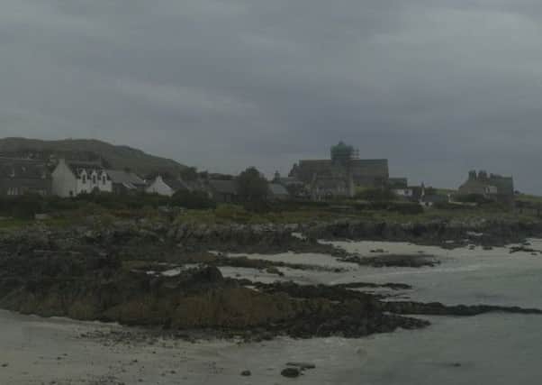 The island of Iona. A man who fell on rocks on the island has been airlifted to island. Picture: Phil Wilkinson