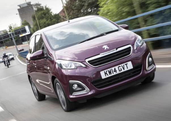 The Peugeot 108 disguises its shared Citroen C1/Toyota Aygo underpinnings well