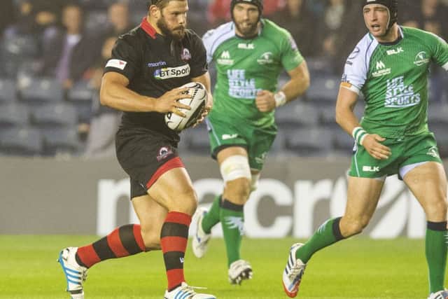 Ross Ford and Edinburgh suffered a 14-13 defeat to Connacht earlier this month. Picture: SNS/SRU