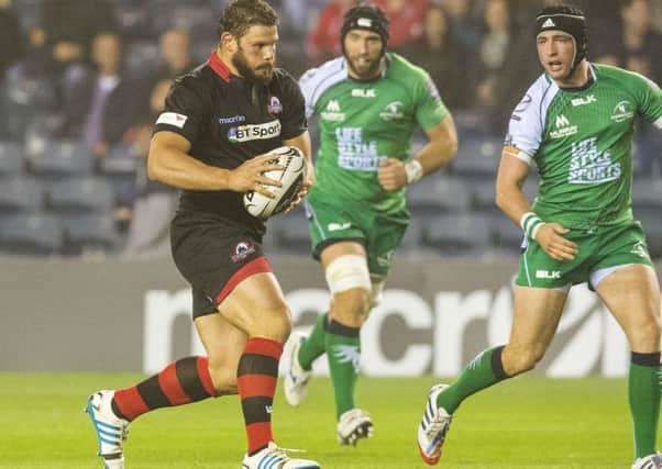 Ross Ford and Edinburgh suffered a 14-13 defeat to Connacht earlier this month. Picture: SNS/SRU