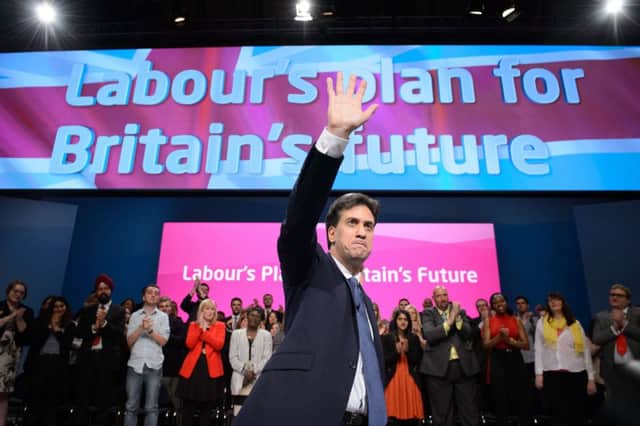 Ed Miliband spoke at the Labour Party conference earlier this week. Picture: Getty