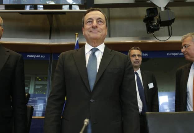 President of the European Central Bank Mario Draghi. Picture: AP