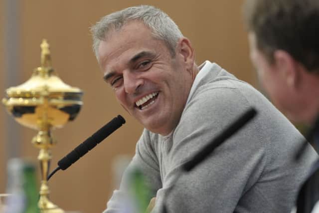 European Ryder Cup captain Paul McGinley. Picture: Ian Rutherford