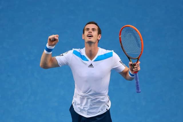 Andy Murray beat Somdev Devvarman to reach the last eight at the Shenzhen Open. Picture: Getty