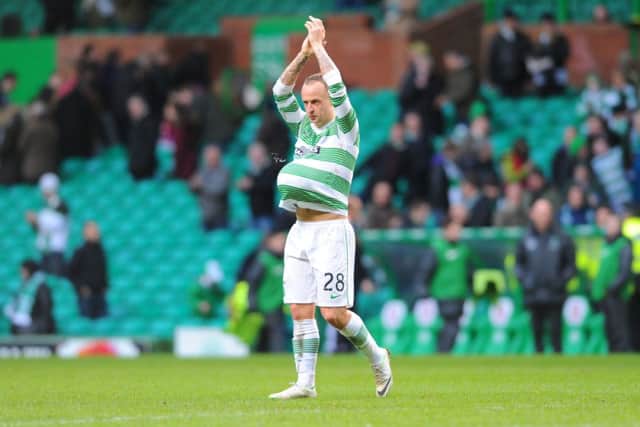Leigh Griffiths has had very little playing time under Deila. Picture: Robert Perry