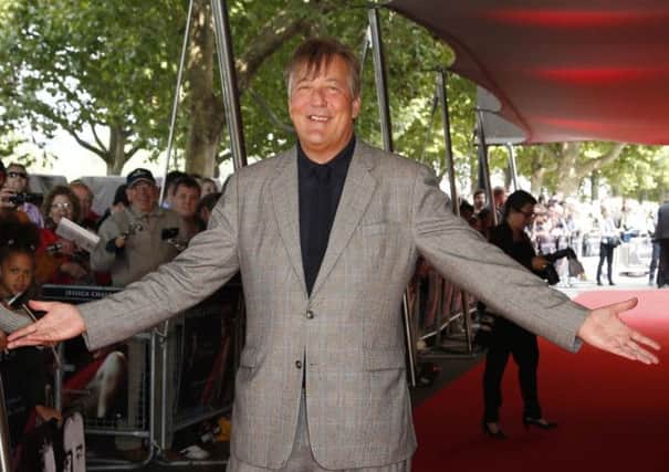 Stephen Fry pictured at the celebrity screening of Salome and Wilde Salome. Picture: PA