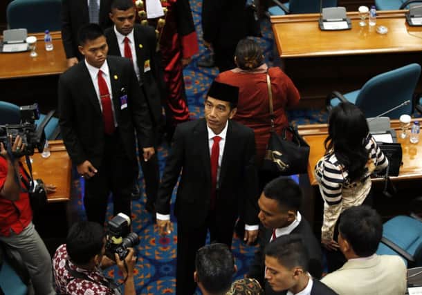 Presidentelect Joko Widodo was voted in by direct election. Picture: Reuters