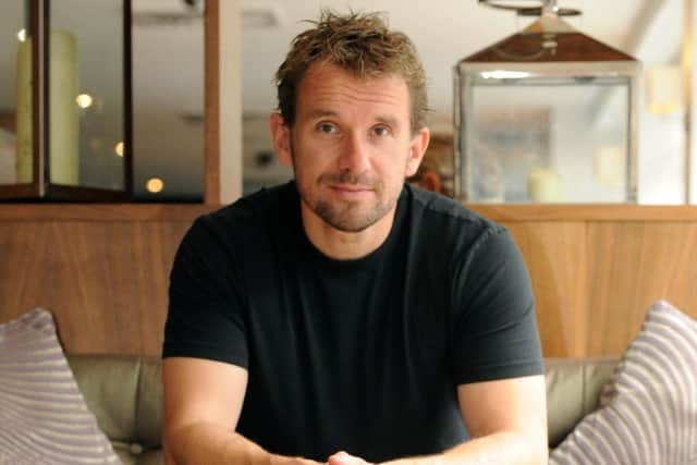 Arild Stavrum has been in Scotland this week promoting Exposed at the Back. Picture: Lisa Ferguson