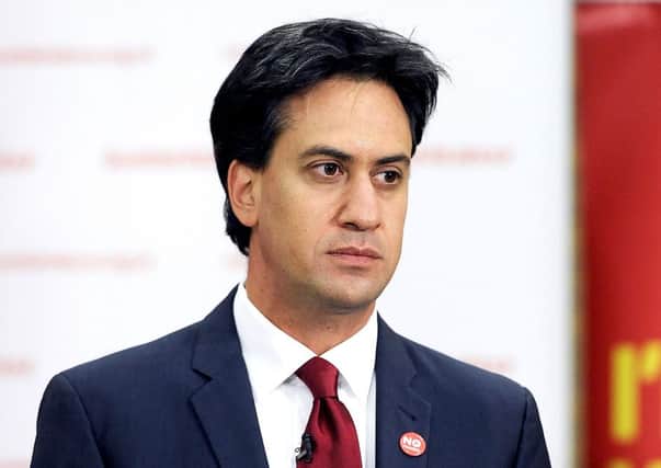 Ed Miliband is in 'a vexatious bind'. Picture: Michael Gillen
