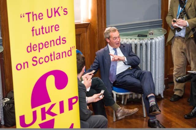'Farage insists UKIP is tearing vast chunks out of the Labour vote'. Picture: Ian Georgeson