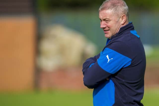 Ally McCoist dismissed Alan Stubbs' remarks over Monday's referee. Picture: SNS