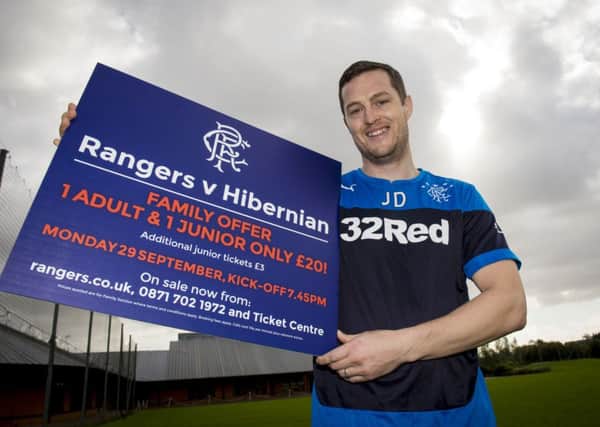 Rangers striker Jon Daly previews his side's Scottish Championship clash against Hibernian. Picture: SNS