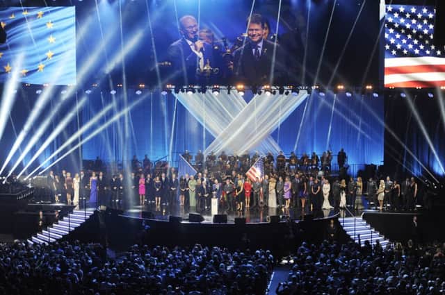 The opening gala concert for the Ryder Cup was a bit of a triumph. Picture: Greg Macvean