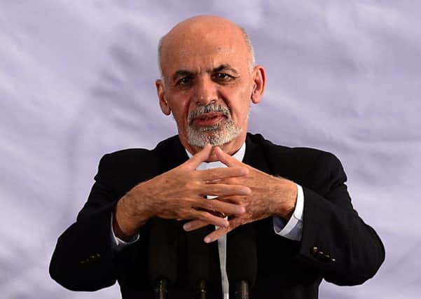 Ashraf Ghani Ahmadzai has been sworn in as Afghanistan's new president. Picture: AFP/Getty