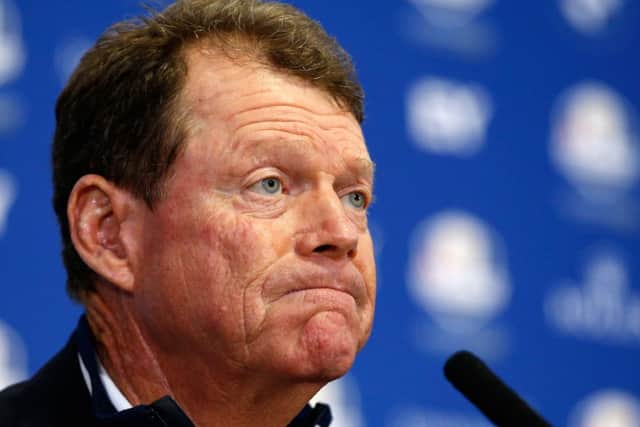 Losing captain Tom Watson. Picture: Getty