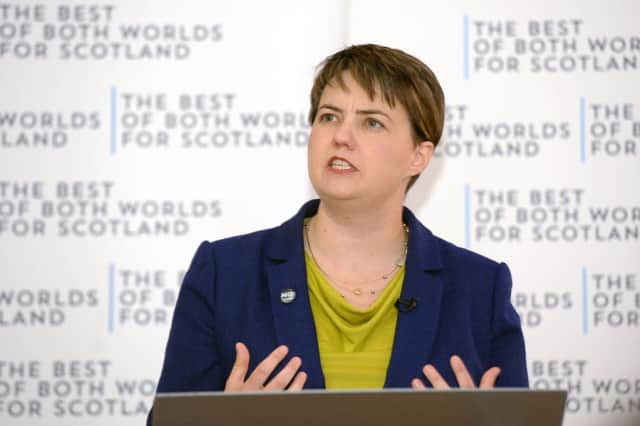 Ruth Davidson feels Conservatives have found their voice in Scotland. Picture: John Devlin