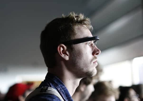 Passengers could benefit from check-in hall staff using Google Glass. Picture: Getty
