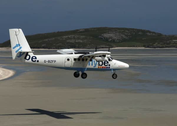 The new aeroplanes ordered are Twin Otters similar to this one landing at Barra. Picture: Contributed