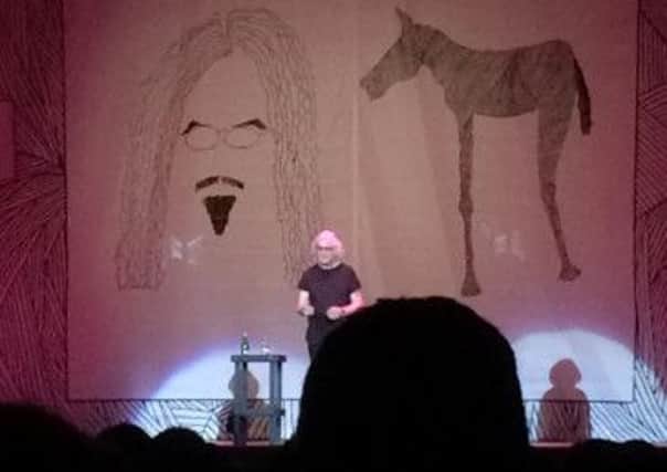 Billy Connollys sold-out Aberdeen show saw him struggle to remember his routine, but he received a standing ovation. Picture: Twitter
