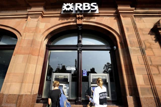 Welcome boost for RBS, although chief executive Ross  warned of possible bumps in the road ahead. Picture:Getty