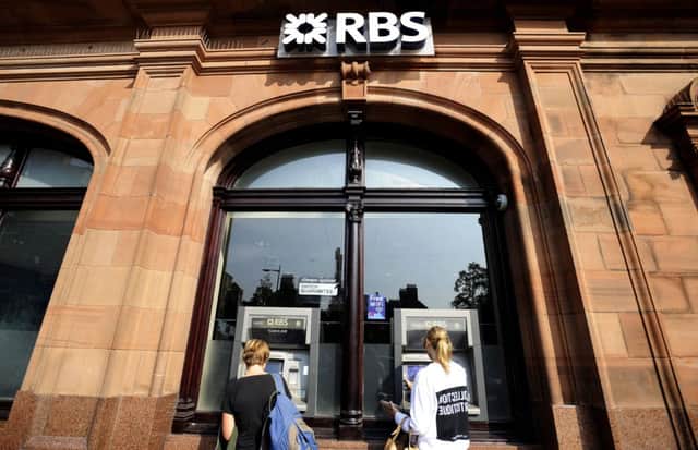 Welcome boost for RBS, although chief executive Ross  warned of possible bumps in the road ahead. Picture:Getty