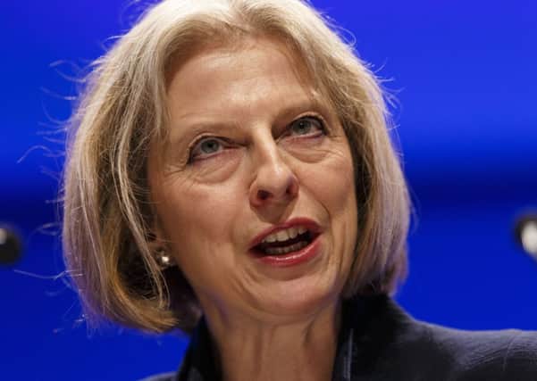 Banning Orders and Extremism Disruption Orders (EDOs) would be in the next Conservative manifesto, Mrs May announced at the Tory conference. Picture: Getty