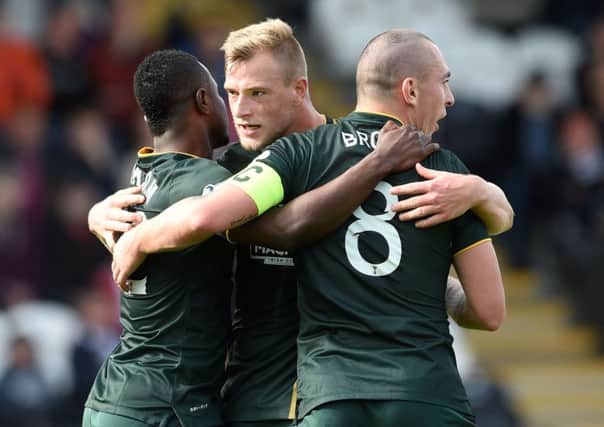 Celtic's John Guidetti wants his team mates to go out and win without him. Picture: SNS