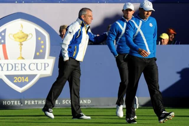 Paul McGinley's methods impressed the Glasgow Warriors head coach. Picture: Jane Barlow