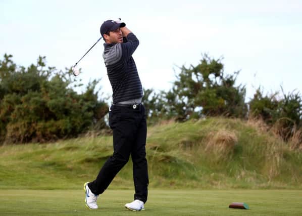 Jamie Redknapp in action at the  Alfred Dunhill Links Championship. Picture: Getty