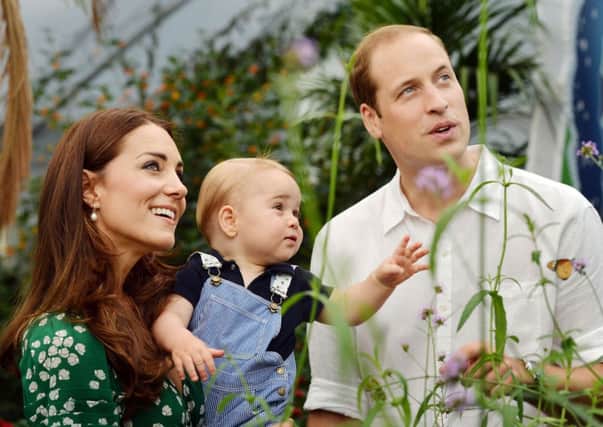 Prince George is at the centre of a legal action over photos taken in a London park of him and his nanny. Picture: PA
