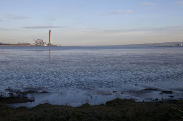 Longannet power station and the mud flats of the Skinflats RSPB Nature Reserve on the Firth of Forth. Picture: RSPB