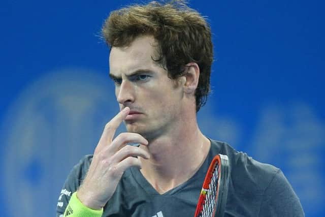 Andy Murray has reached the quarter finals of the China Open. Picture: Getty